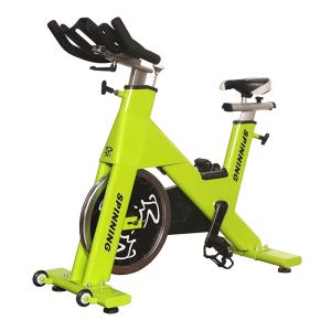 Wholesale Anti Perspiration Commercial Spin Bikes , Flywheel Exercise Bike With Stainless Steel Pedal from china suppliers