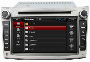 Wholesale Ouchuangbo Car GPS Navi Radio Stereo Bluetooth 3G Wifi Subaru Legacy /outback 2009-2012 Android 4.2 DVD OCB-7065C from china suppliers