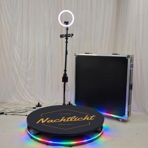 Wholesale Full Black Metal 360 Selfie Booth Plug or battery Power supply from china suppliers