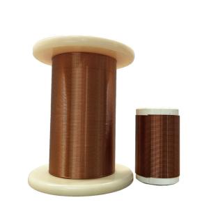 Wholesale AWG 38-8 Enamelled High Temperature Magnet Wire Polyamide Imide AIW U3 0.10mm - 3.20mm from china suppliers