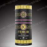 Corrugated Paper Cylindrical Luxury Leather Glass Bottle Box