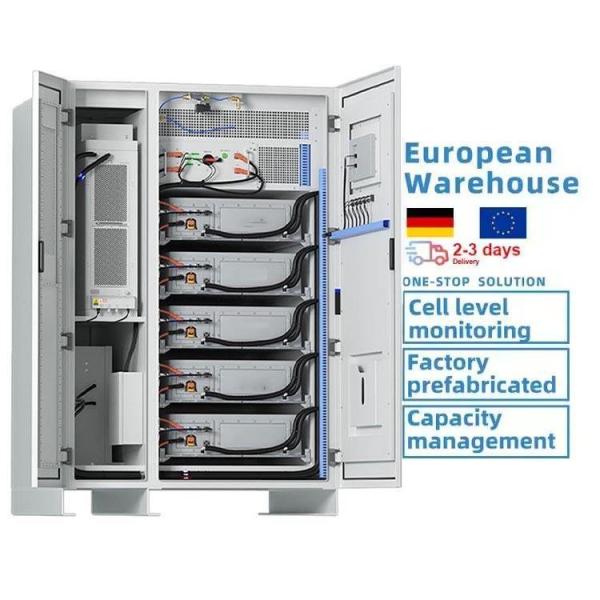 CAN Communication Port 10 100 kw BMS Batteries for Industrial and Commercial