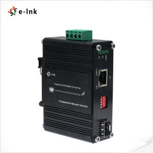 Wholesale Mini Industrial 10G 5G 2.5G 1G 100M 802.3at to 10GBASE-X SFP+ Media Converter from china suppliers