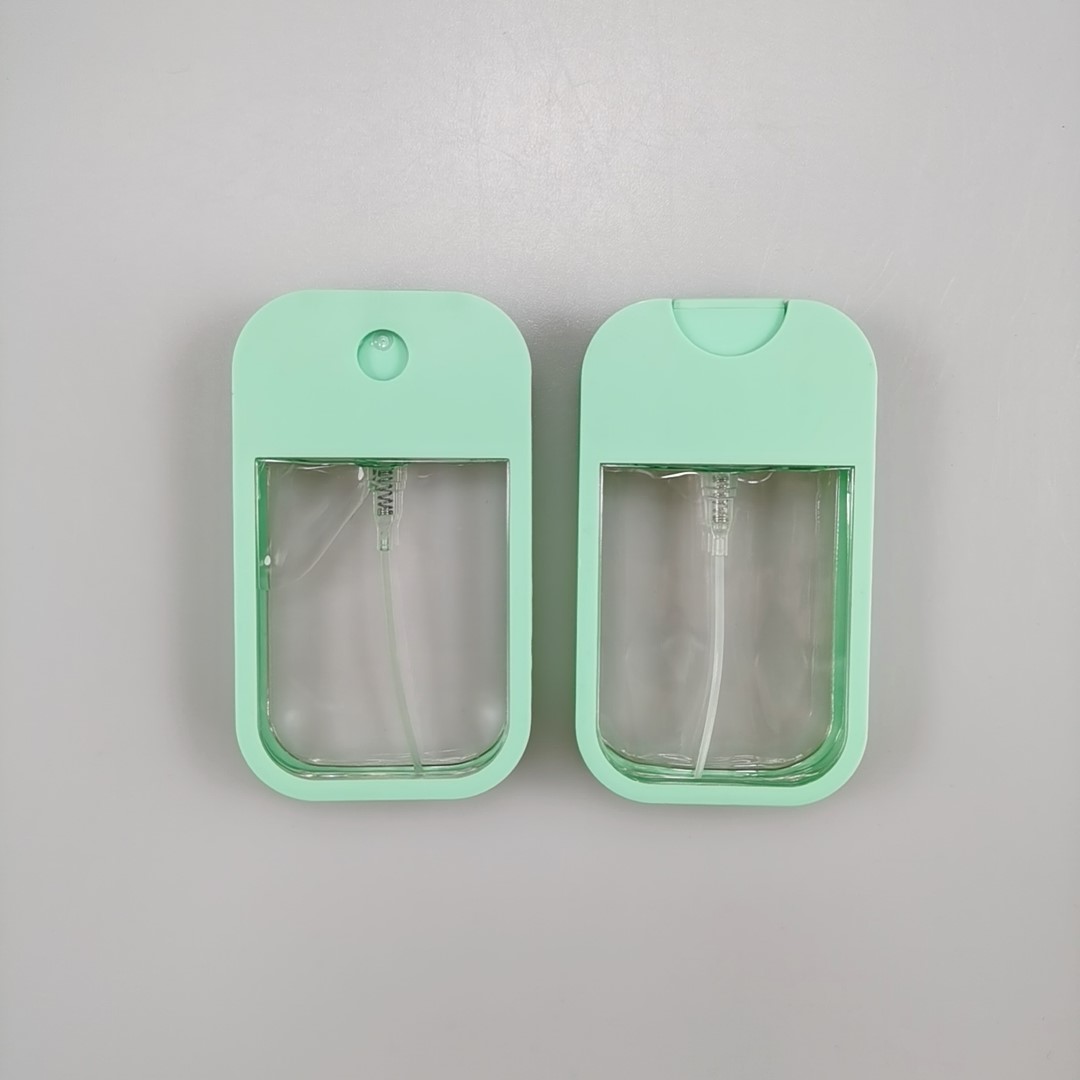 35ml 40ml PET Plastic Perfume Spray Bottle with Pump Sprayer in Credit Card Shape