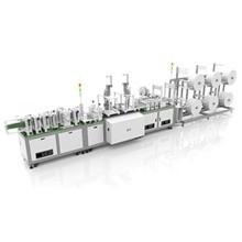 Industrial 3 Ply Face Mask Making Machine With Photoelectric Detection