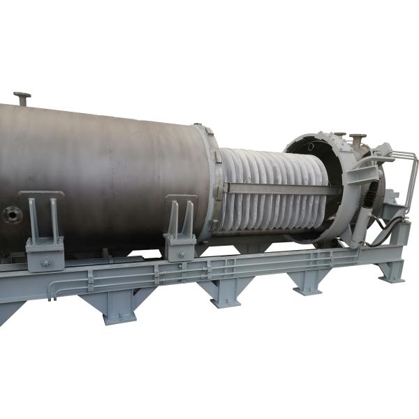 Horizontal Plate Pressure Filter Industrial Housing 0.4 Mpa For Chemical