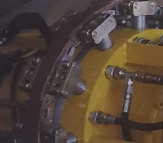 Pipe Internal Mouthpiece for Pipeline Construction Machinery Manufactured in Our Plant