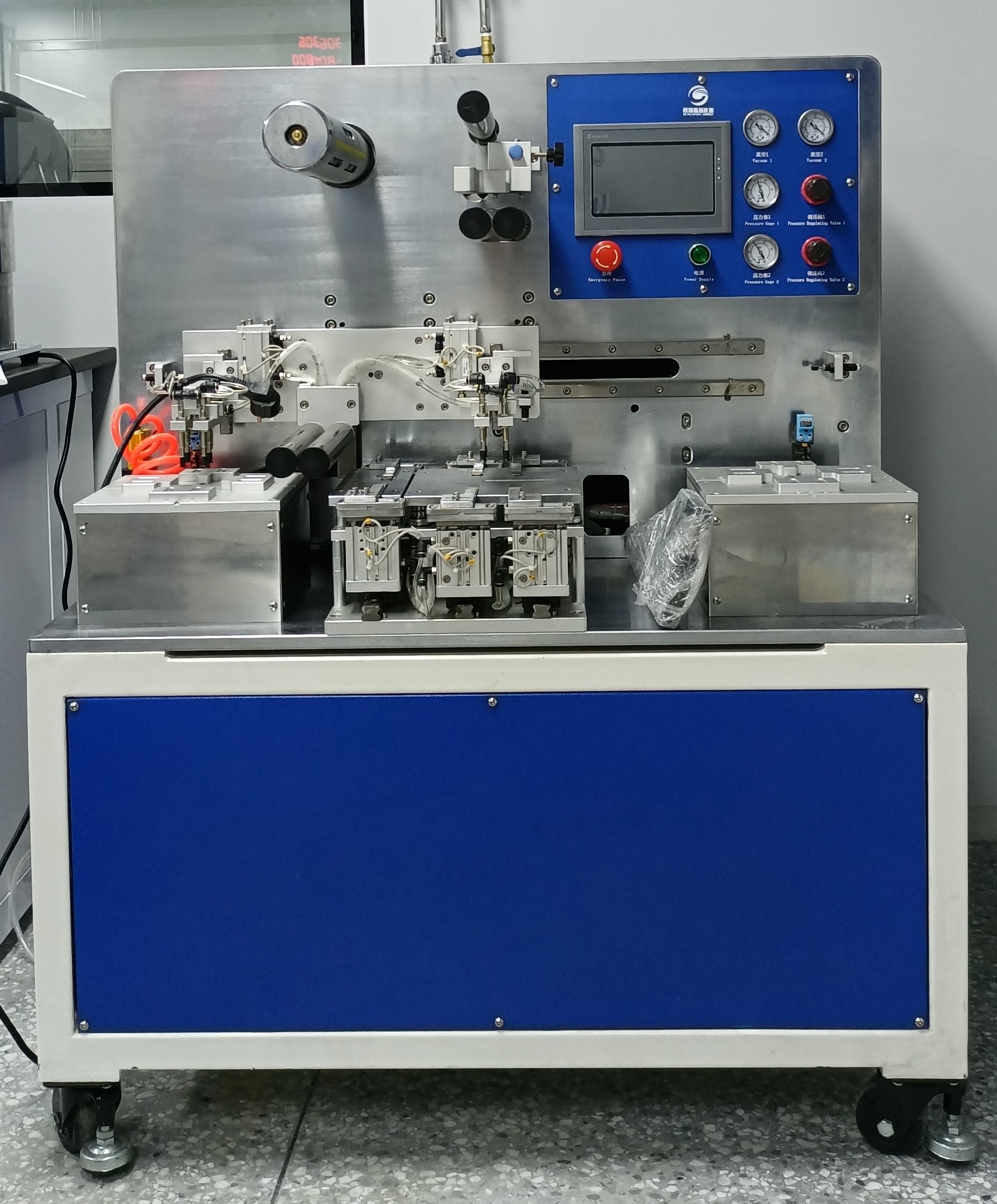 300mm Pouch Cell Z Electrode Stacking Machine Laminating For Battery Lab