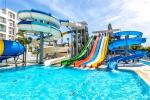 Water Park Kids Amusement Swimming Pool Fiberglass Spiral Tube Bowl Slide Set