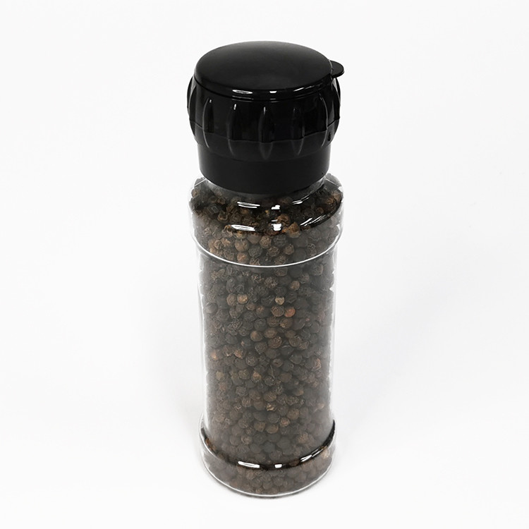 PC Cap 147g 135mm 100ml Plastic Salt Grinder For Spice