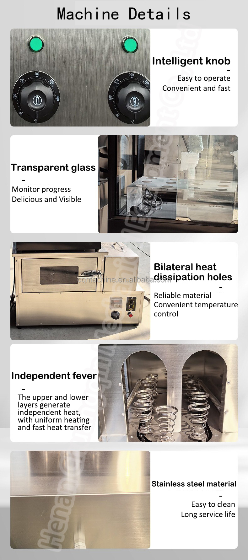 Electric Pizza Cone Maker Cone Ice Cream Machine Sweet 50KG