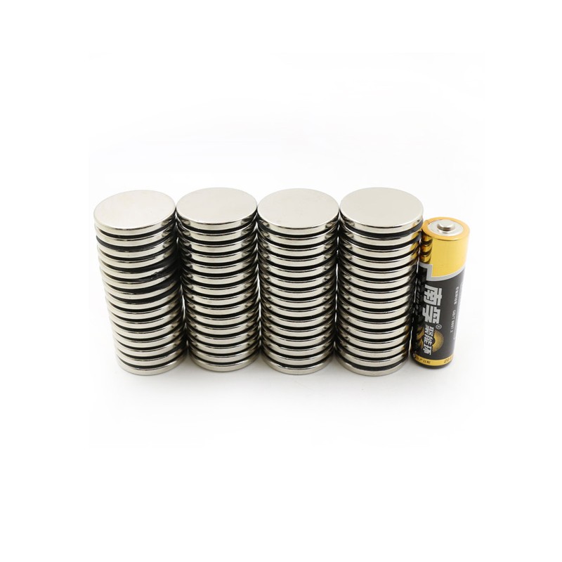5G Router Thin Disc Magnet with Permanent Nickel Plating and ±5% Tolerance