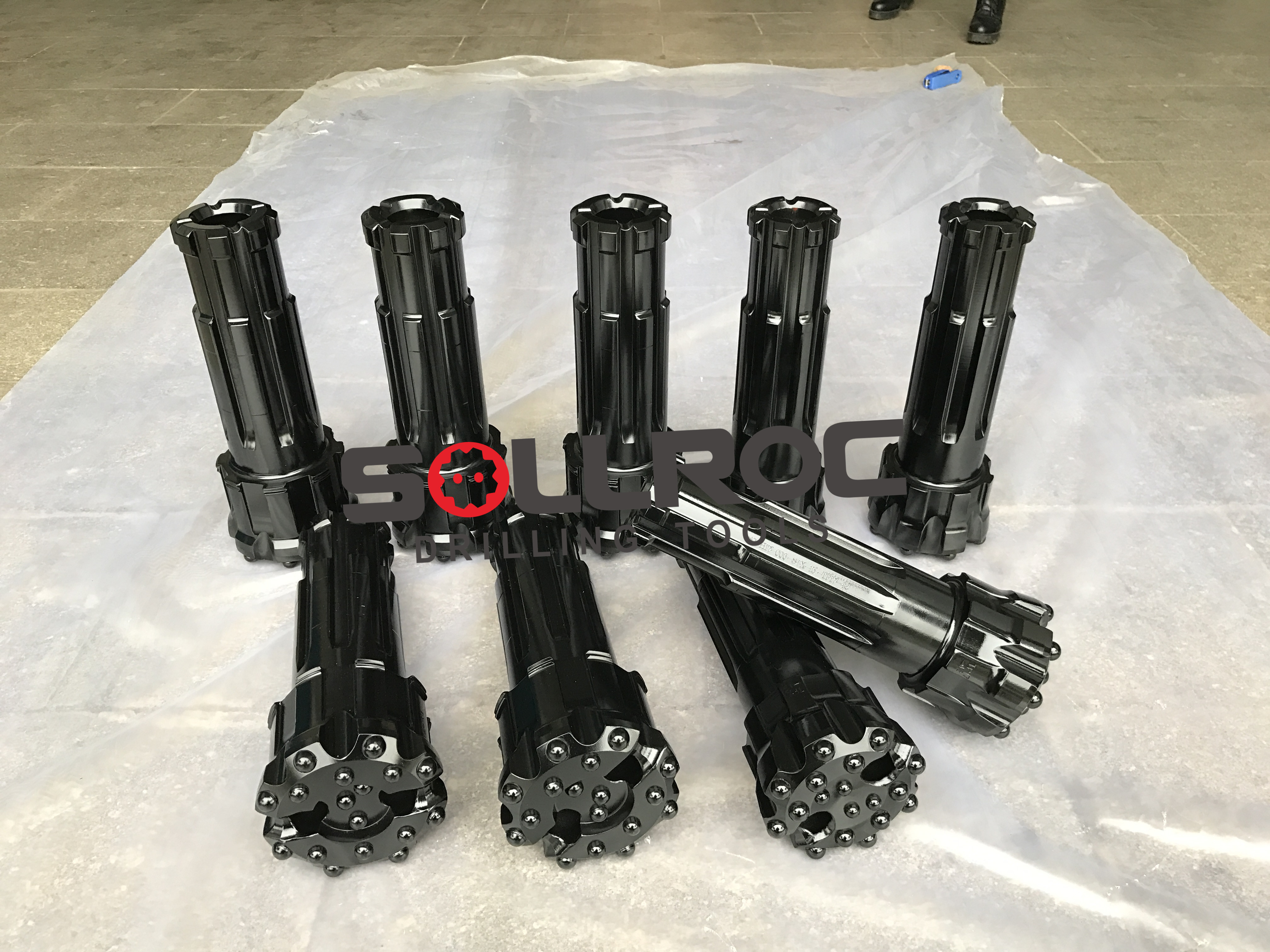 Carbide Buttons PR54 RC Button Bit 136mm For Mining Exploration Drilling