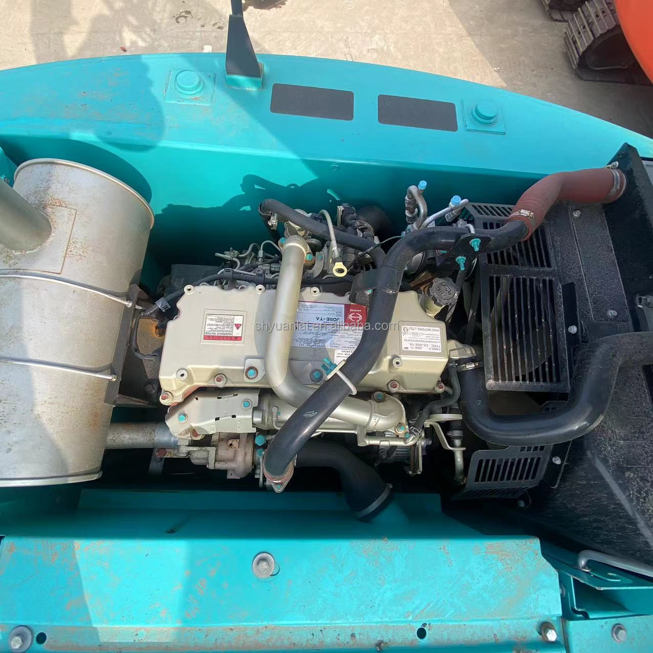 Kobelco SK200 SK210 Crawler Excavator with 0.8m3 Bucket Capacity and 114KW Power