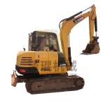 6Ton XCMG XE60DA XE60E Crawler Excavator 0.23m³ Bucket Capacity