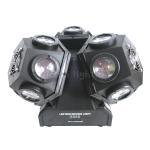 180W 3 Heads Disco Rotating Ball Laser Beam 2in1 Mini Moving Head Light