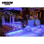 Aluminum Glass Stage Acrylic Wedding Decor Event Transparent Outdoor Portable