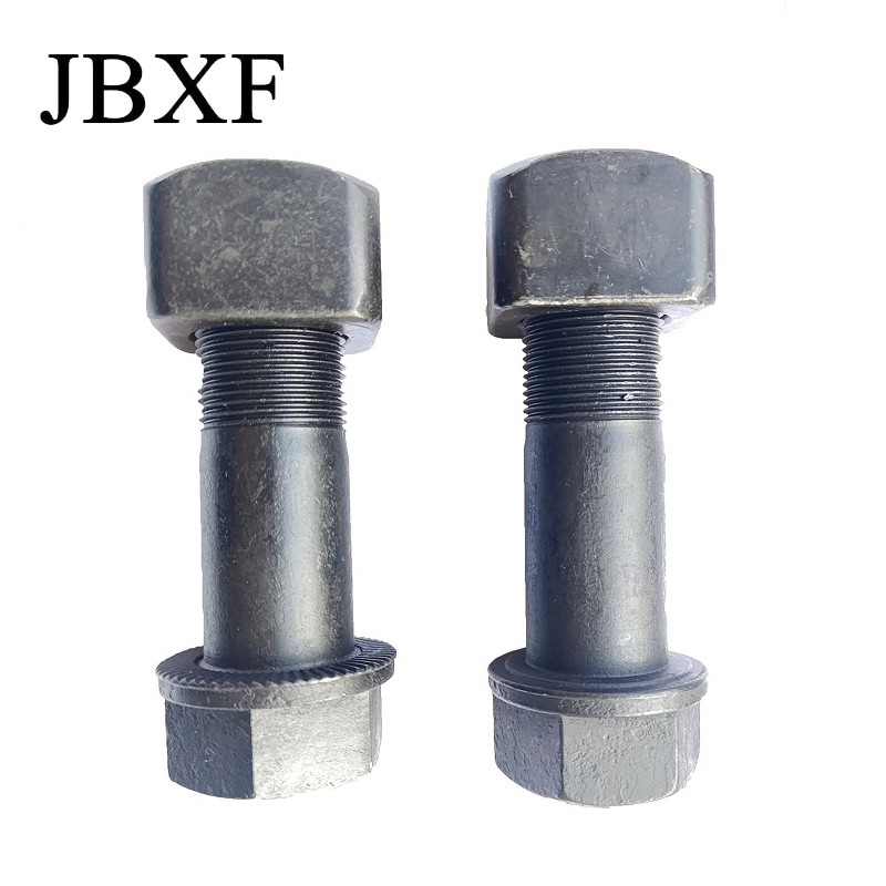 JBXF Bulldozer Track Bolts And Nuts Carbon Steel For Excavator Bucket