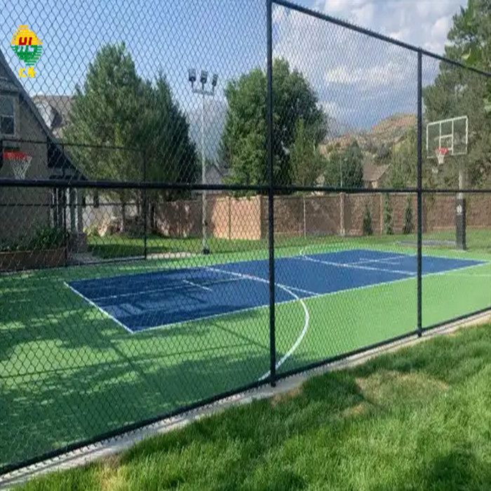 11 Gauge 50x50 Chain Link Wire Fence For Sport Court Applications