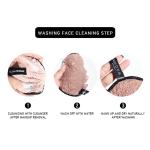 Hydrophilic Round Face Cosmetic Puff Latex Free Makeup Beauty Sponge