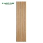 2400*600*21 mm Standard Size Polyester Fiber Wooden Acoustic Panel for Modern