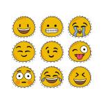 A5 Size Carton Characters Sticker Paper Sheet For Kids