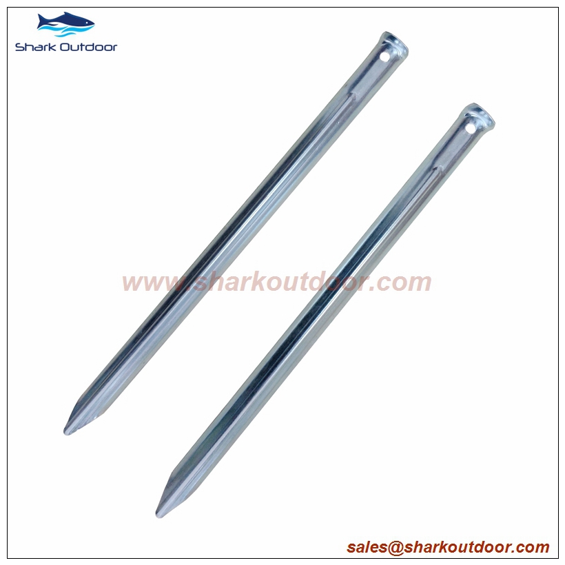 V shaped steel tent peg tent stake