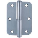 Round Corner Lift Off Square Metal Door Hinges For Wooden Door Metalr Door