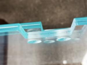 Wholesale Slik Printing Flat Bent Shower Tempered Glass For Shower Door from china suppliers