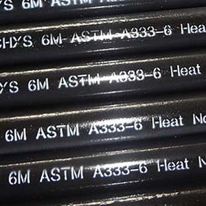 Wholesale Api5l Astm A333 Gr. 6 Round Seamless Steel Pipe Black Painted from china suppliers