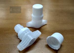 Wholesale Reclosable Soft Drink Bottle Spout Cap 9.6mm Inner Diameter , White Color from china suppliers