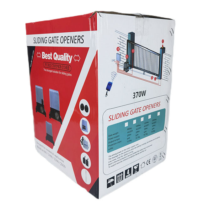 2000kg Heavy Duty Sliding Gate Opener 50Hz Heavy Duty Auto Gate Motor