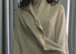 Customized Patterned Acrylic Knit Scarf / Shoulder Scarves Shawls