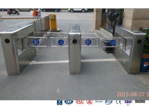 Wholesale Auto Sensor Supermarket Swing Barrier Gate Door Revolving Entrance Waist High Turnstile from china suppliers