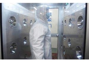 Wholesale Electric Interlock Double Doors Air Shower Tunnel For Cleanroom from china suppliers