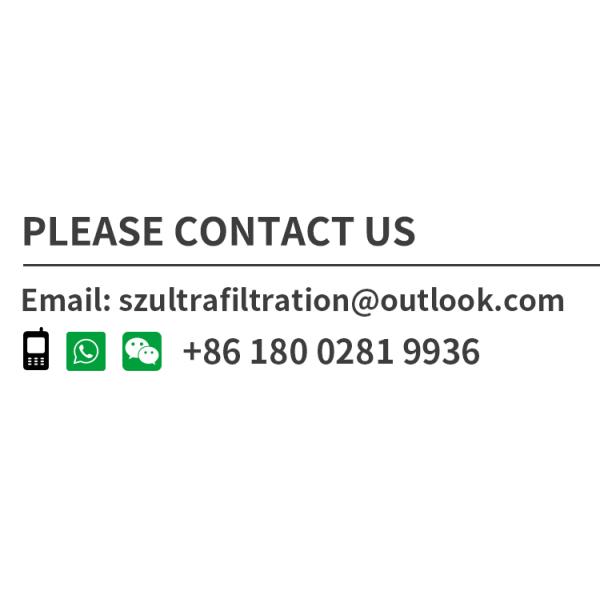 PVC Ultrafiltration UF Filter Membrane 90 0440 4046 Water Filter Machine for Industrial Water