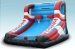 Outdoor Blue and Red PVC Tarpaulin Cannonball Shooting Inflatable Sports and Air