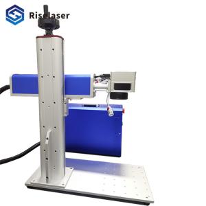 Wholesale Mini Metal Fiber Laser Marking Machine 30w Fiber Laser Engraver from china suppliers
