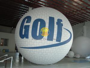 Wholesale White Inflatable Golf Ball Sport Balloons with Full Digital Printing for Trade Show from china suppliers