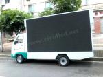Commercial Mobile Led Display Screen , Led Mobile Advertising Trucks 10 Pixel