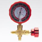 70mm 55 Bar Manifold Pressure Gauge Brass Connection Stainless Steel Pressure