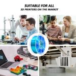 PLA+Silk Dula Color 3D Printing Filament 1.75MM Blue Green PLA+ Filament 1000g