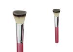 Private Label Foundation Makeup Brush With White Gery Synthetic Hair