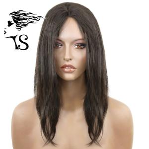 Wholesale Black Straight African American Lace Front Wigs , Virgin 100% Human Lace Front Wigs from china suppliers