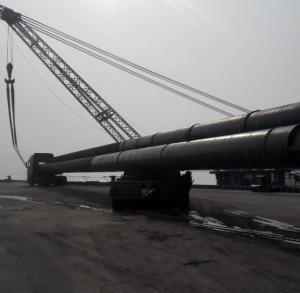 Wholesale Custermized Length SSAW Welded Steel Pipe For Oil And Gas Transmission from china suppliers