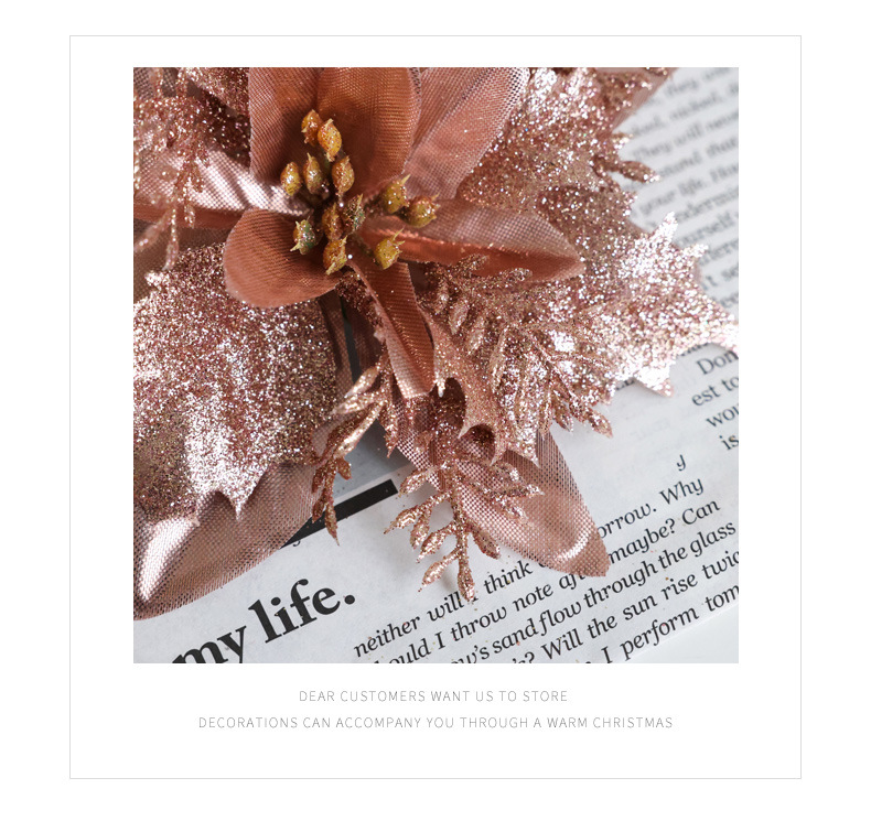 Onion Cloth Plush Cloth Powder Sprinkled Simulated Christmas Wreath Accessories