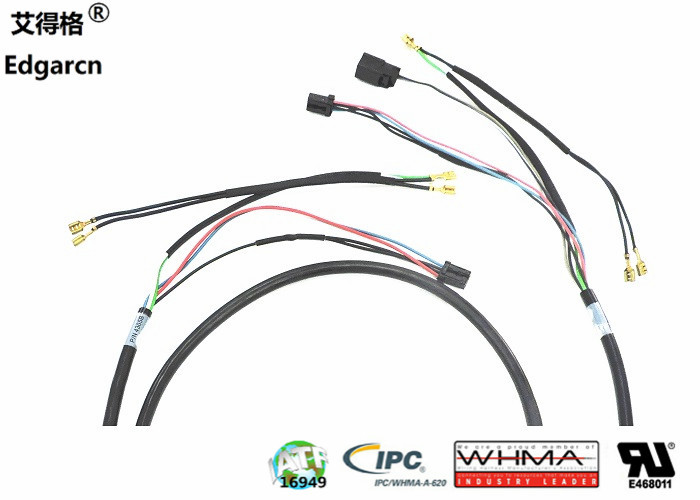 Electric Rearview Mirror Automotive Wiring Harness With Tyco 4 Pin 040 Multilock Plug