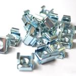 DIN Zinc Coated Nuts Stainless Steel Automotive Cage Nuts Grade 4.8 M4-M8