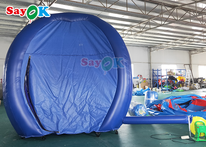 Stage Background Props Custom Inflatable Products Opening Mouth For Single Party Decor