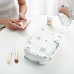 Women'S Portable Length 24cm Polyester Makeup Bag